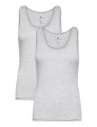 Jbs Of Dk 2-Pack Singlet Fsc Grey JBS Of Denmark