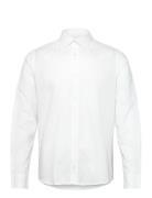 Jamie Cotton/Linen Shirt White Clean Cut Copenhagen