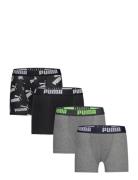 Puma Boys Basic Boxer Aop 4P Ecom Patterned PUMA