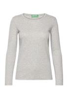 T-Shirt L/S Grey United Colors Of Benetton