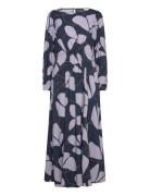 Candela Printed Maxi Dress Blue Tamaris Apparel