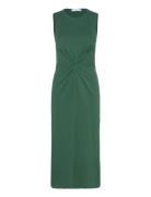 Knotted Cotton Dress Green Mango