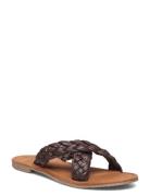 Leather Sandal Brown Ilse Jacobsen