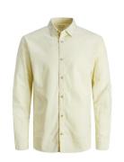 Jjesummer Linen Blend Shirt Ls Sn Cream Jack & J S