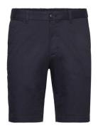 Slim-Fit Chino Cotton Bermuda Shorts Navy Mango