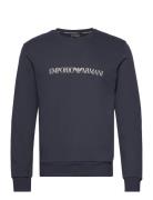 Men's Knit Sweater Navy Emporio Armani