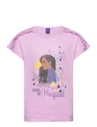 Short-Sleeved T-Shirt Purple Disney