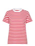Dabra Stripe T-Shirt Red Tamaris Apparel