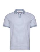 Vacation Textured Polo Blue Michael Kors
