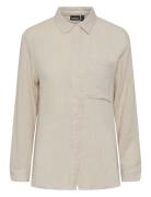 Pcmastina Ls Relaxed Shirt Cream Pieces