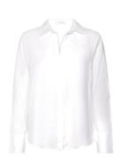 Linen 100% Shirt White Mango