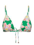 Fleurine Triangle Bikini Top Green Malina