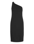 Shoulder Jersey Dress Black Filippa K