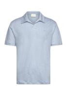 Linen Ss Polo Blue GANT