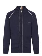 Knitted Cardigan Navy BOSS