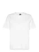 Pcria Ss Solid Tee Noos Bc White Pieces