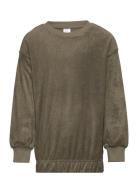 Sweater Terry Khaki Lindex