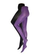 Tights 50Den 2 P Recycled Purple Lindex