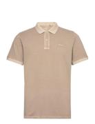 Sunfaded Pique Ss Rugger Beige GANT