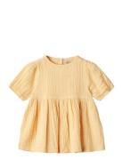 Dress S/S Imelda Yellow Wheat