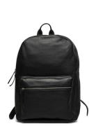 Leather Backpack Black Les Deux