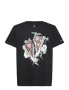 Cnvg Floral Sneaker T-Shirt Black Converse
