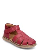 Classic™ Velcro Sandal Red Pom Pom