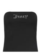 Jersey Babey Bandeau Top Black Juicy Couture