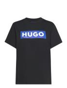 Vintage Tee_B Black HUGO BLUE