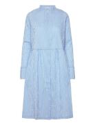 Crinckle Pop Dupina Dress Blue Mads Nørgaard