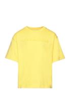 Short Sleeves Tee-Shirt Yellow Little Marc Jacobs