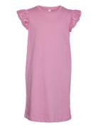 Vmemily Ss Dress Jrs Girl Pink Vero Moda Girl