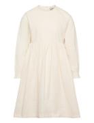 Dress Ls Woven Cream Huttelihut