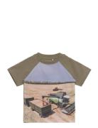 T-Shirt Ss Khaki Minymo