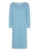 Soft Single Stripe Silas Dress Blue Mads Nørgaard