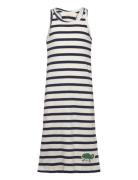 Lizard Patch Tank Dress Patterned Mini Rodini