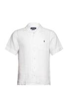 Classic Fit Linen Camp Shirt White Polo Ralph Lauren