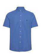 Featherweight Mesh Shirt Blue Polo Ralph Lauren