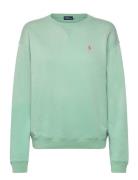 Lightweight Fleece Crewneck Pullover Green Polo Ralph Lauren