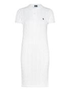 Cable-Knit Cotton Polo Dress White Polo Ralph Lauren