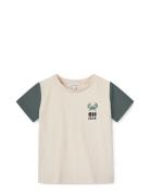 Apia Baby Placement Shortsleeve T-Shirt Beige Liewood