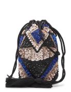 Parigi Pouch Clutch Multi Black Pipol's Bazaar