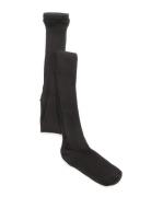 Tights - Rib - All S Black Melton