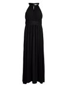 Vimilina Halterneck Maxi Dress - Noos Black Vila