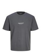 Jorvesterbro Tee Ss Crew Neck Noos Grey Jack & J S