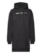 Double Ck Hoodie Dress Black Calvin Klein Jeans