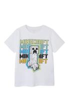 Nkmjin Minecraft Ss Top Box Noos Bfu White Name It