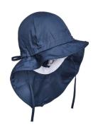 Poplin Hat - Neck Shade Blue Melton