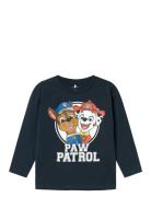 Nmmjollo Pawpatrol Ls Top Noos Cplg Blue Name It