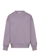 Over Basic Sweatshirt Purple Tom Tailor